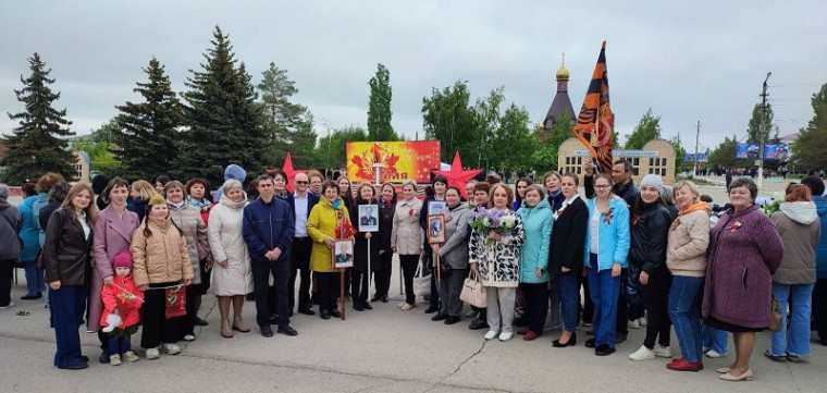 Митинг, посвященный 80-летию Победы в Великой Отечественной войне.
