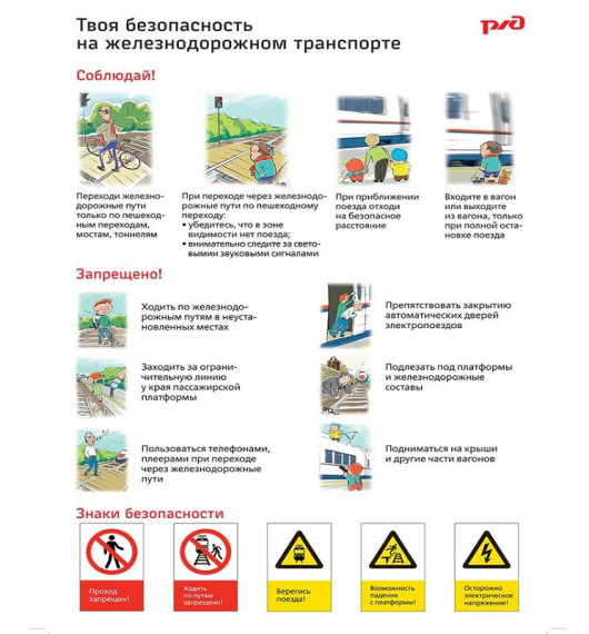 Безопасность на железных дорогах.